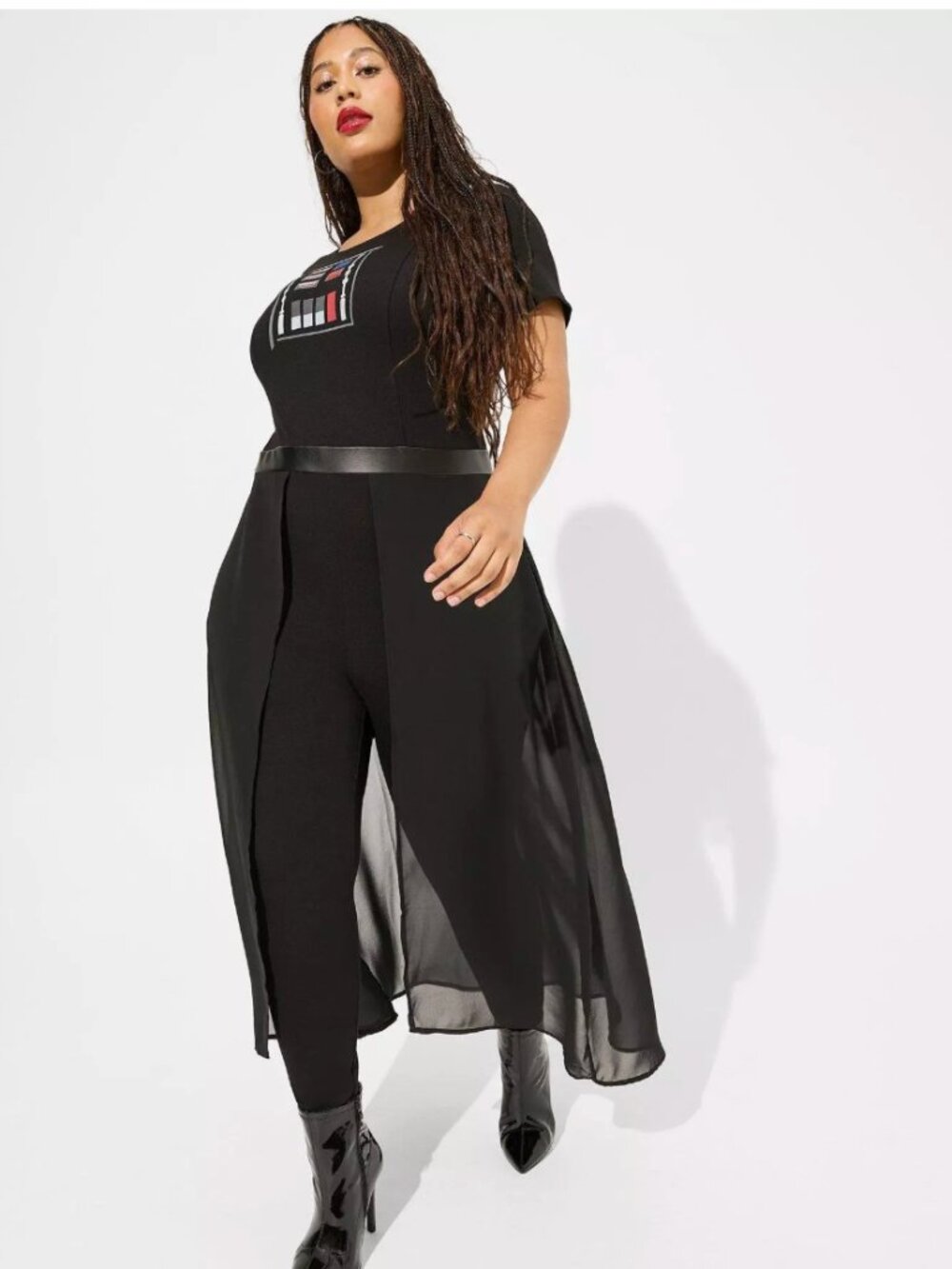 Torrid Star Wars Darth Vader Skirted Romper Size 3 OWO Plus Size Cosplay